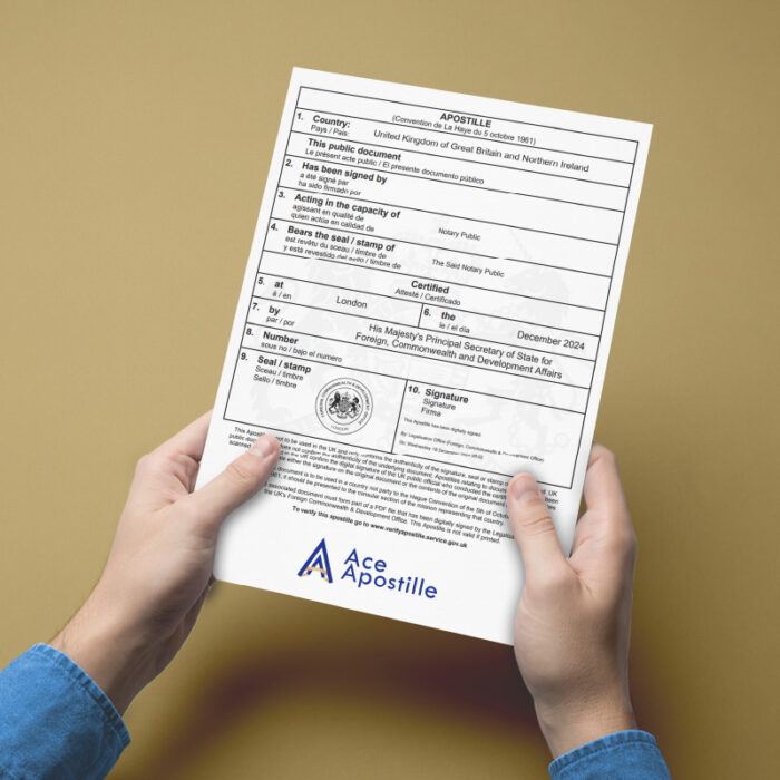 Hague Apostille Next-Day Delivery