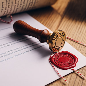 Notary Public stamp